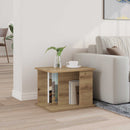 vidaXL Magazin állvány polcokkal Artisan tölgy 35 x 35 x 45 cm Faanyag