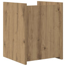 vidaXL Magazin állvány polcokkal Artisan tölgy 35 x 35 x 45 cm Faanyag