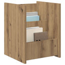vidaXL Magazin állvány polcokkal Artisan tölgy 35 x 35 x 45 cm Faanyag