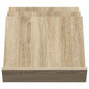 vidaXL Magazin állvány Sonoma tölgy 53 x 40 x 28,5 cm Faanyag