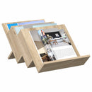 vidaXL Magazin állvány Sonoma tölgy 53 x 40 x 28,5 cm Faanyag