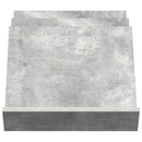 vidaXL Magazin állvány Beton Szürke 53 x 40 x 28,5 cm Faanyag