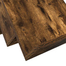 vidaXL Magazin állvány Füstölt tölgy 53 x 40 x 28,5 cm Faanyag