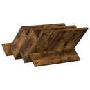 vidaXL Magazin állvány Füstölt tölgy 53 x 40 x 28,5 cm Faanyag