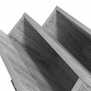vidaXL Magazin állvány Szürke Sonoma 53 x 40 x 28,5 cm Faanyag