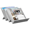 vidaXL Magazin állvány Szürke Sonoma 53 x 40 x 28,5 cm Faanyag