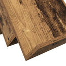 vidaXL Magazin állvány polcokkal Öreg fa 53 x 40 x 28,5 cm Faanyag