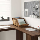vidaXL Magazin állvány polcokkal Öreg fa 53 x 40 x 28,5 cm Faanyag