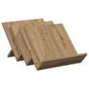 vidaXL Magazin állvány Artisan tölgy 53 x 40 x 28,5 cm Faanyag
