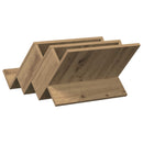 vidaXL Magazin állvány Artisan tölgy 53 x 40 x 28,5 cm Faanyag