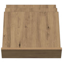 vidaXL Magazin állvány Artisan tölgy 53 x 40 x 28,5 cm Faanyag