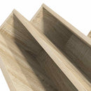 vidaXL Magazin állvány Sonoma tölgy 65 x 53 x 28,5 cm Faanyag