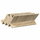 vidaXL Magazin állvány Sonoma tölgy 65 x 53 x 28,5 cm Faanyag