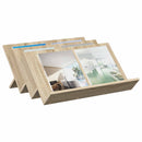 vidaXL Magazin állvány Sonoma tölgy 65 x 53 x 28,5 cm Faanyag