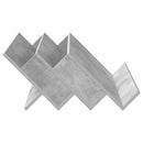 vidaXL Magazin állvány Beton Szürke 65 x 53 x 28,5 cm Faanyag