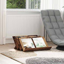 vidaXL Magazin állvány polcokkal Öreg fa 65 x 53 x 28,5 cm Faanyag