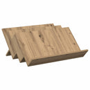 vidaXL Magazin állvány Artisan tölgy 65 x 53 x 28,5 cm Faanyag
