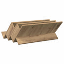 vidaXL Magazin állvány Artisan tölgy 65 x 53 x 28,5 cm Faanyag