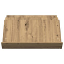 vidaXL Magazin állvány Artisan tölgy 65 x 53 x 28,5 cm Faanyag