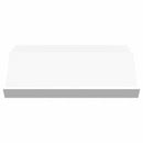 vidaXL Magazin állvány polcokkal Fehér 90 x 53 x 28,5 cm Faanyag