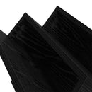 vidaXL Magazin állvány Fekete tölgy 90 x 53 x 28,5 cm Faanyag