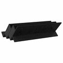 vidaXL Magazin állvány Fekete tölgy 90 x 53 x 28,5 cm Faanyag