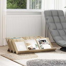 vidaXL Magazin állvány Sonoma tölgy 90 x 53 x 28,5 cm Faanyag