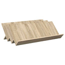 vidaXL Magazin állvány Sonoma tölgy 90 x 53 x 28,5 cm Szerelt Fa