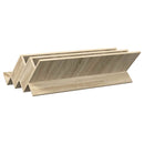 vidaXL Magazin állvány Sonoma tölgy 90 x 53 x 28,5 cm Faanyag