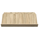 vidaXL Magazin állvány Sonoma tölgy 90 x 53 x 28,5 cm Faanyag