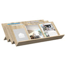 vidaXL Magazin állvány Sonoma tölgy 90 x 53 x 28,5 cm Faanyag