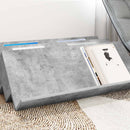vidaXL Magazin állvány Beton Szürke 90 x 53 x 28,5 cm Faanyag
