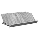 vidaXL Magazin állvány Szürke Sonoma 90 x 53 x 28,5 cm Faanyag