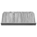 vidaXL Magazin állvány Szürke Sonoma 90 x 53 x 28,5 cm Faanyag
