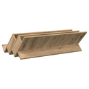 vidaXL Magazin állvány Artisan tölgy 90 x 53 x 28,5 cm Faanyag