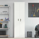 vidaXL Tárolószekrény Fehér 60 x 40 x 200 cm Acél