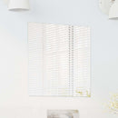 vidaXL Fali tükör 40 x 40 cm edzett üveg