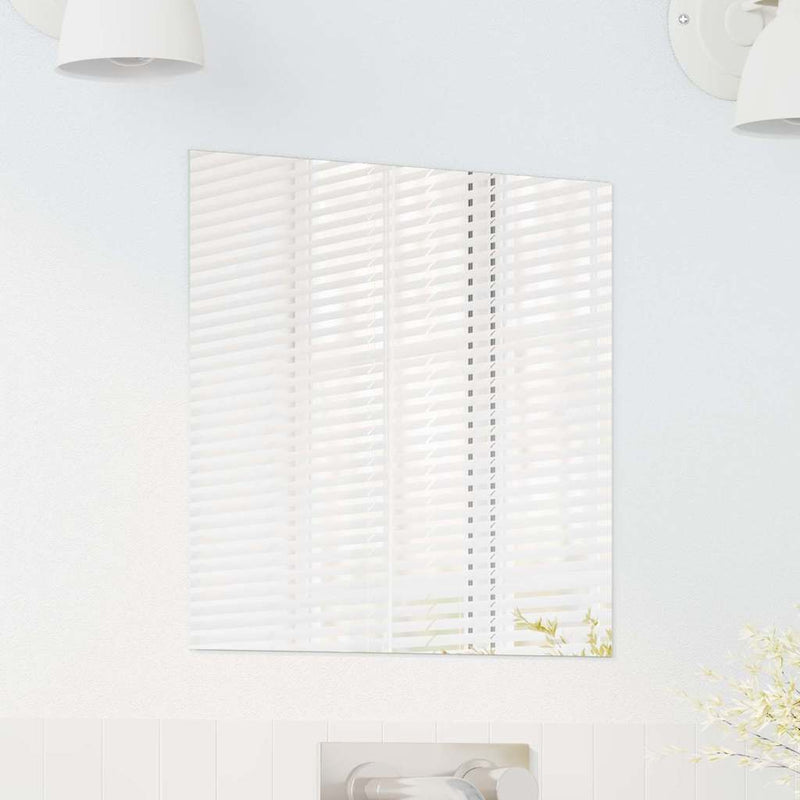 vidaXL Fali tükör 40 x 40 cm edzett üveg