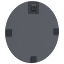 vidaXL Fali tükör Ø 30 cm edzett üveg