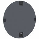 vidaXL Fali tükör Ø 50 cm edzett üveg