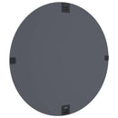 vidaXL Fali tükör Ø 70 cm edzett üveg