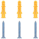 vidaXL Fali tükör 80 x 60 cm edzett üveg