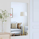 vidaXL Fali tükör 100 x 60 cm edzett üveg