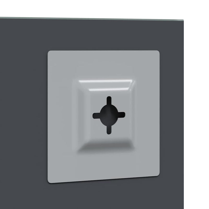 vidaXL Fali tükör 30 x 100 cm edzett üveg