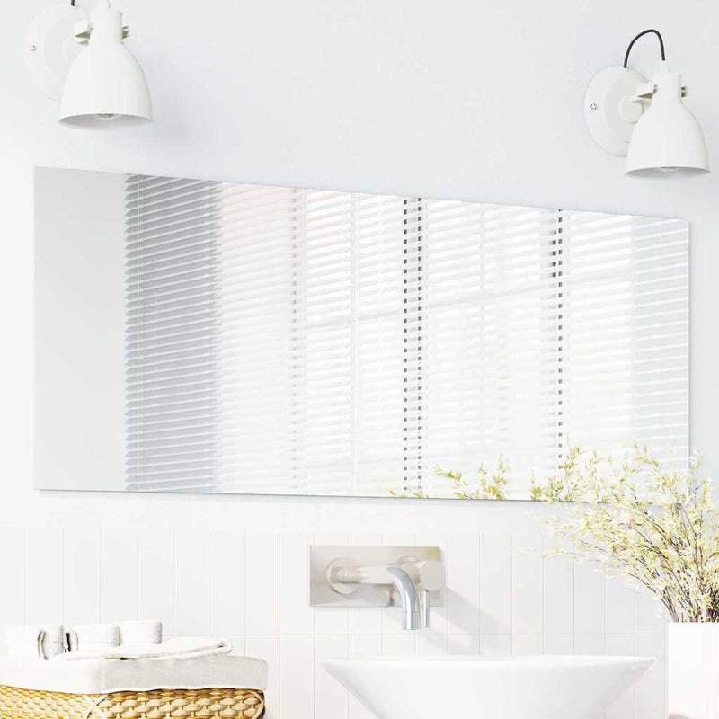 vidaXL Fali tükör 40 x 100 cm edzett üveg