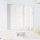 vidaXL Fali tükör 50 x 60 cm edzett üveg