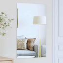 vidaXL Fali tükör 50 x 80 cm edzett üveg