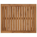 vidaXL Dohányzóasztal Természetes 50 x 60,5 x 36 cm Tömör Akácfa