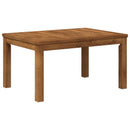 vidaXL Dohányzóasztal Természetes 50 x 68,5 x 36 cm Tömör Akácfa