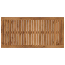 vidaXL Dohányzóasztal Természetes 50 x 100,5 x 45 cm Tömör Akácfa